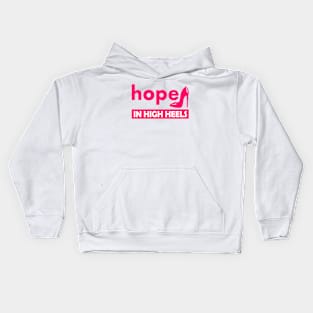 hope in high heels Kids Hoodie